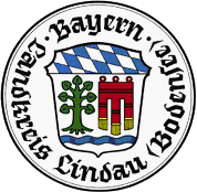 Bild vergrößern: Wappen des Landkreises Lindau (Bodensee)