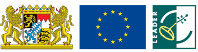 Bild vergrößern: Logos: EU und Leader